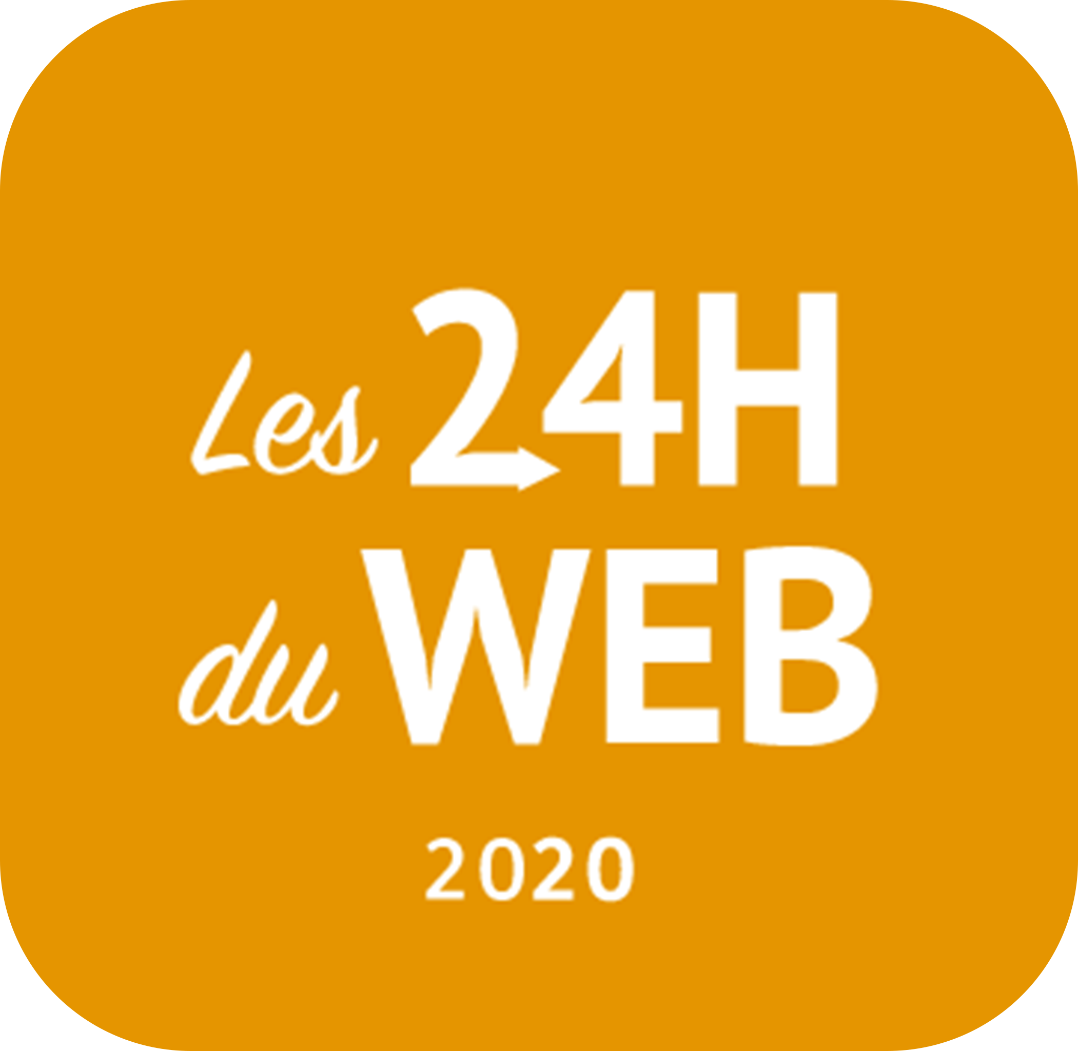 logo 24h du web 2020